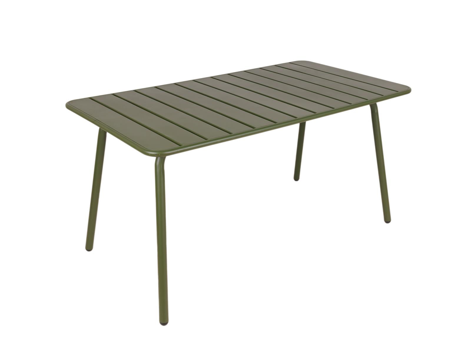 MaximaVida metalen tuintafel Max 150 x 80 cm olijfgroen