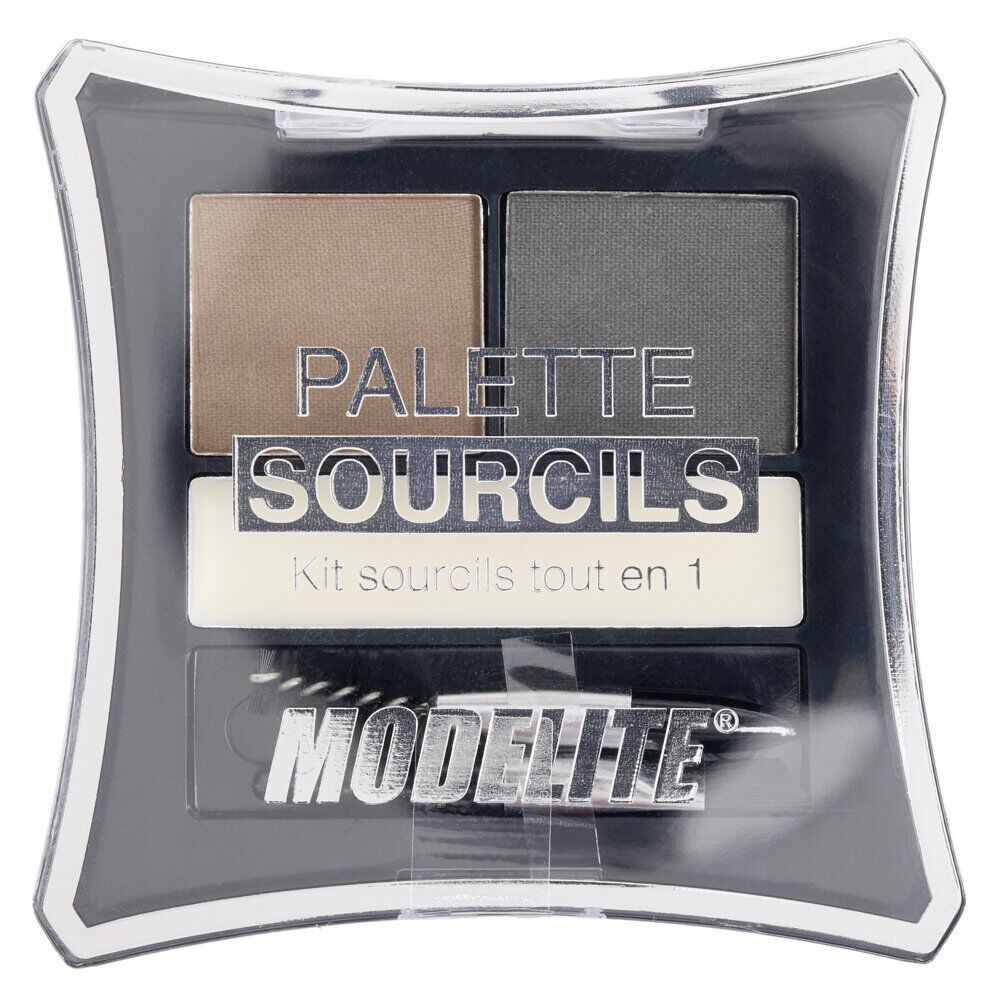 Palette maquillage sourcils N°1 blond/brun