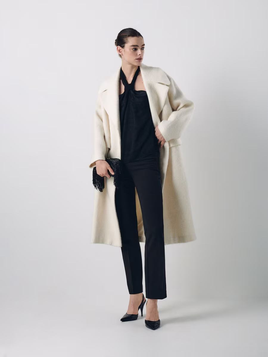 Blouse With Striped Arms