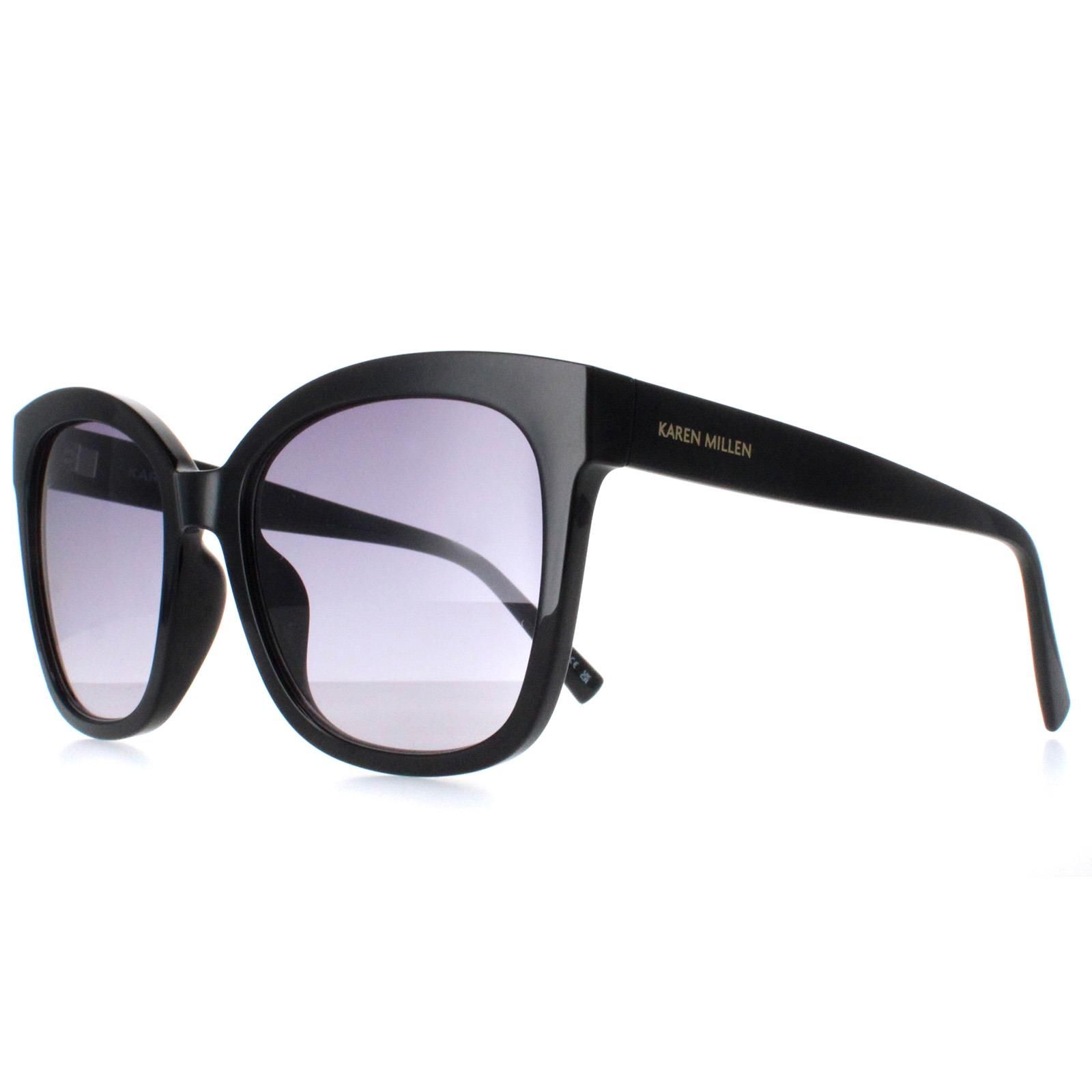 Karen Millen Square Black Dark Grey Gradient KM5052