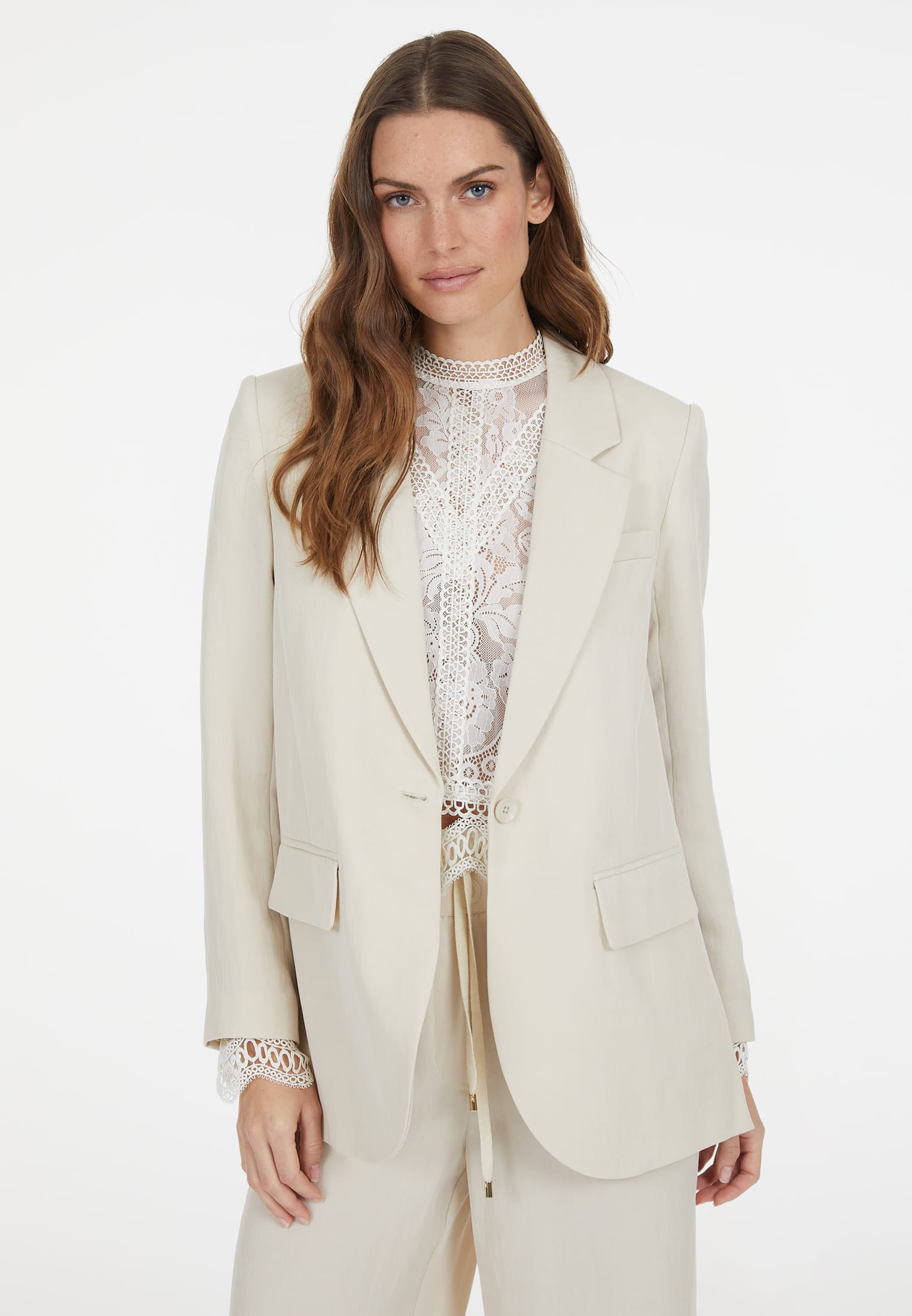 Blazer aus Tencel-Twill