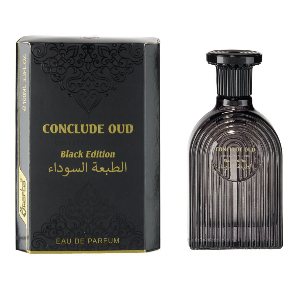 Eau de parfum femme Conclude Oud black édition flacon 100ml