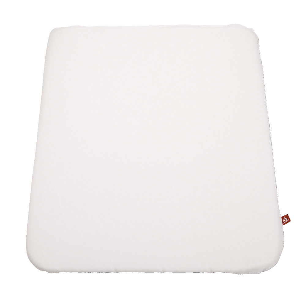 Coussin carré pour fauteuil Gary gris et blanc 43x45cm