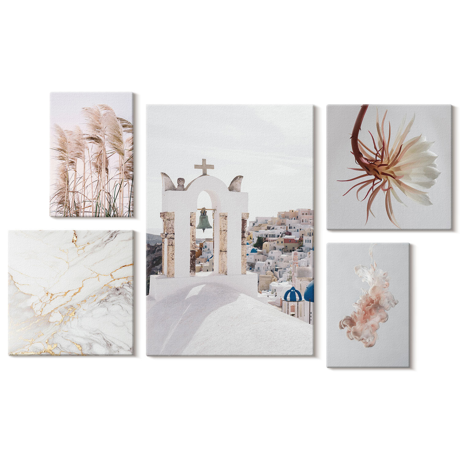 Obraz canvas 5 części Architektura i natura|20x30, 30x30, 40x60|Wallfluent