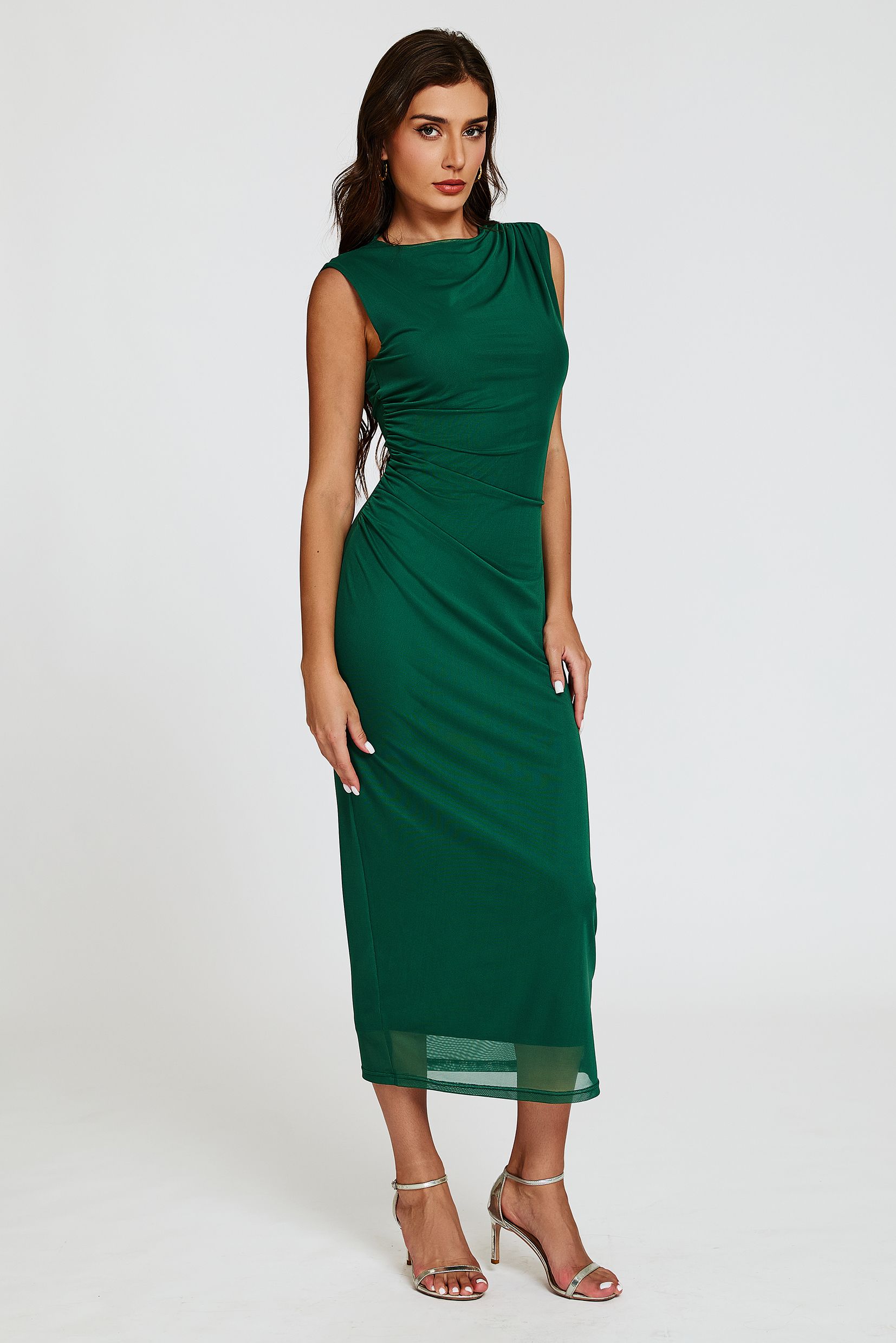 FS Collection Mesh Maxi Dress