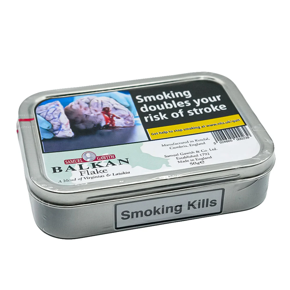 Samuel Gawith Balkan Flake Pipe Tobacco (50g Tin)