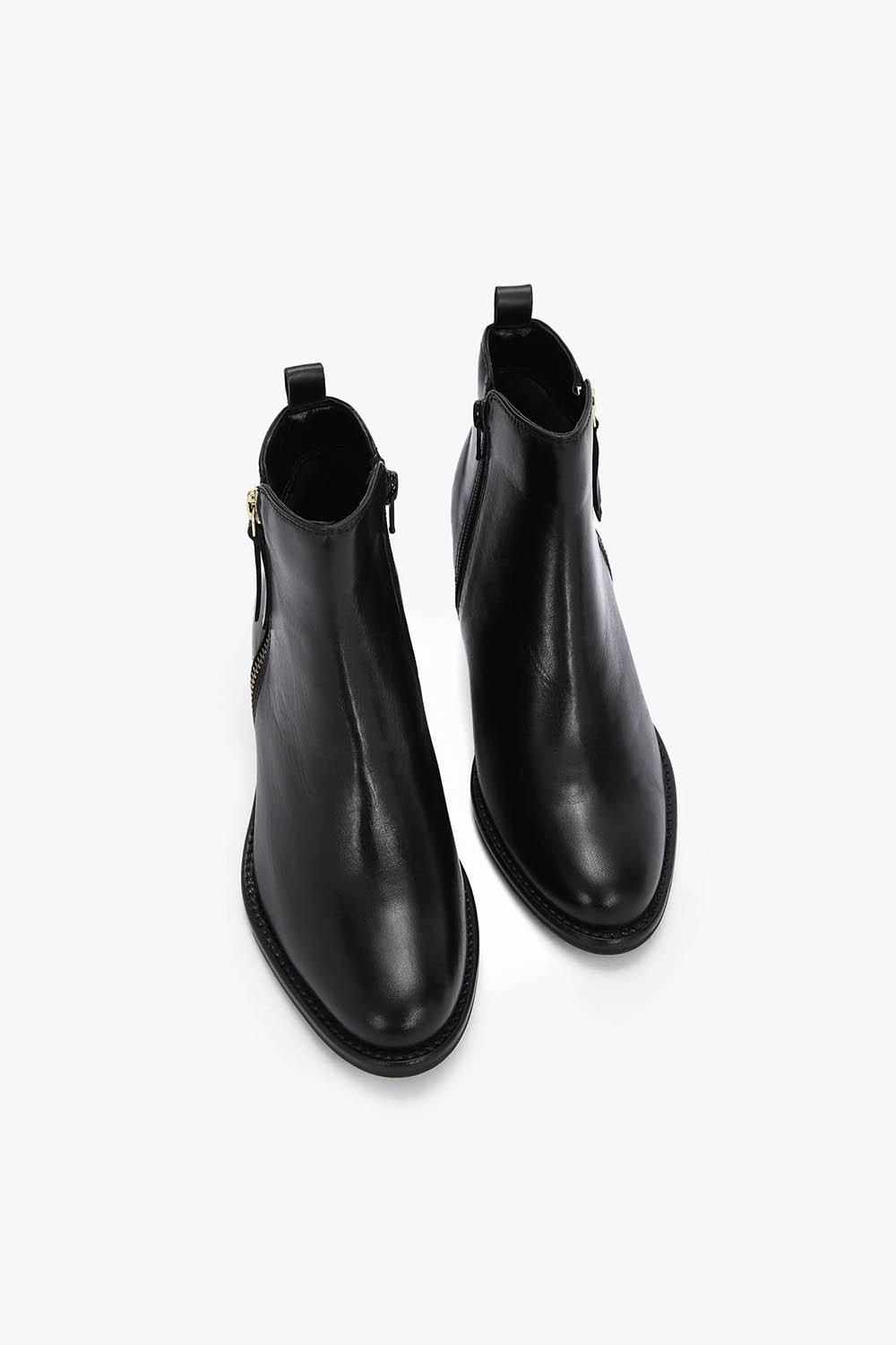 Carvela Secil Wide Fit' Leather Boots