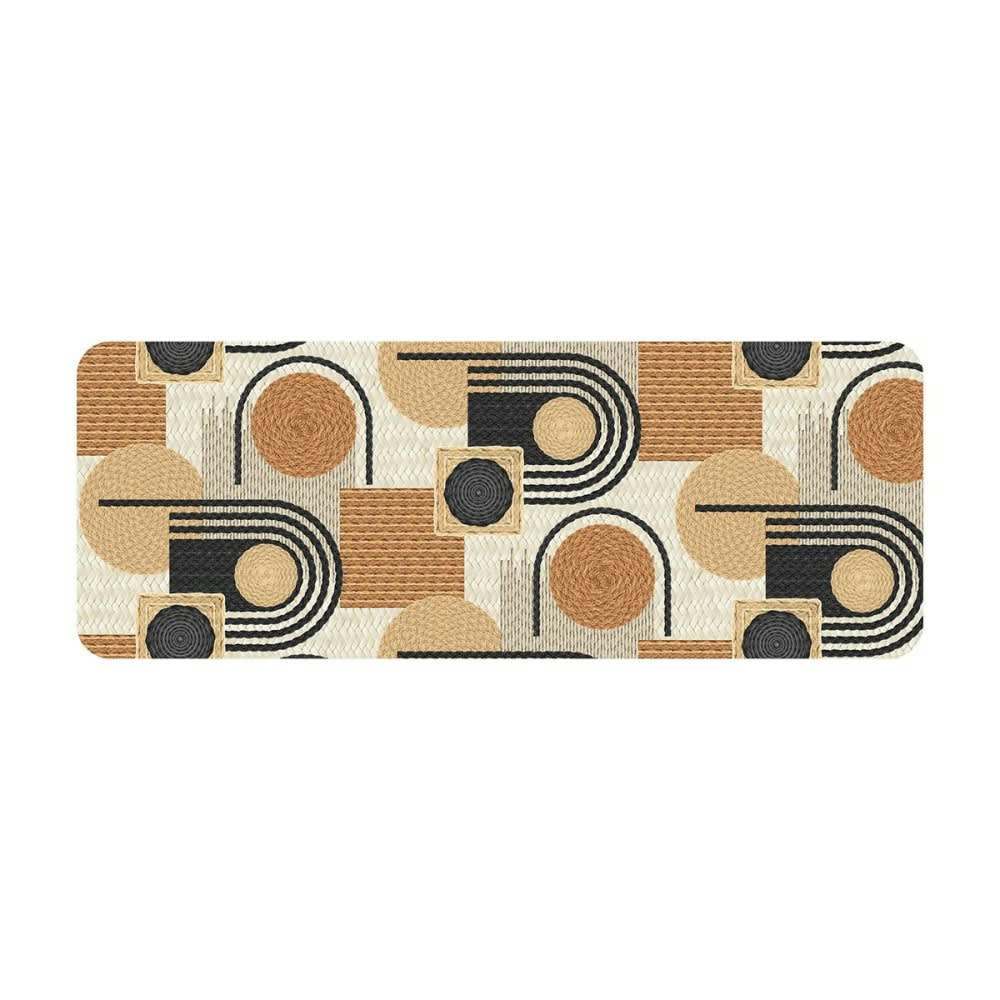 RONDIPOP - Tapis rectangle noir mousse 45x120cm