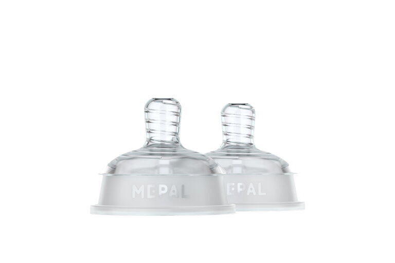 set flesspeen mio 2-delig fast flow - helder
