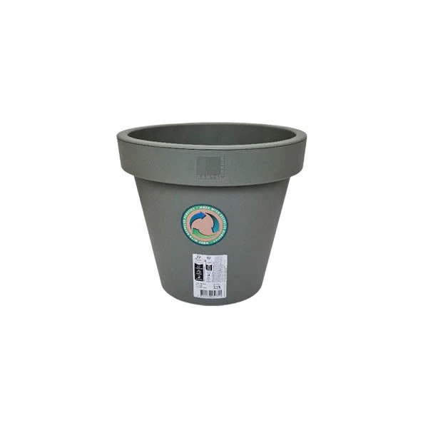 Flower Pot Ek Round Green 30cm