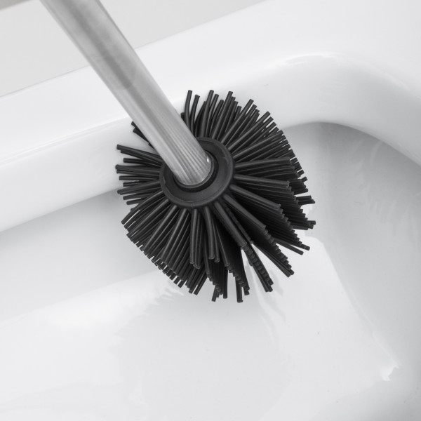 Zapasowa szczotka WCZC Yoka Home toaletowa do wc silikon czarna