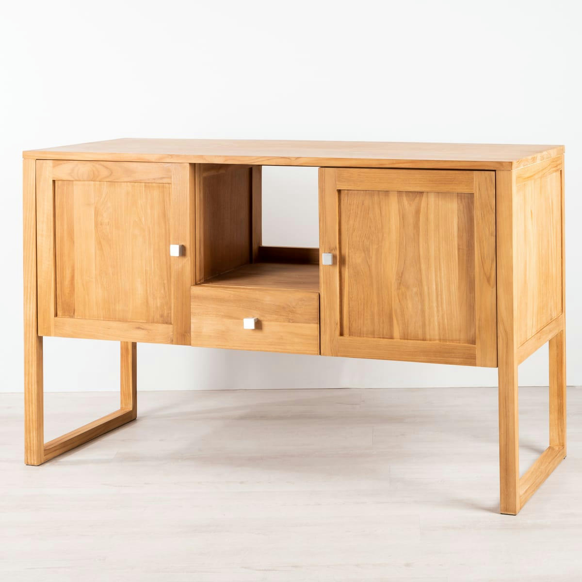 - Meuble sous vasque salle de bain en teck L130cm