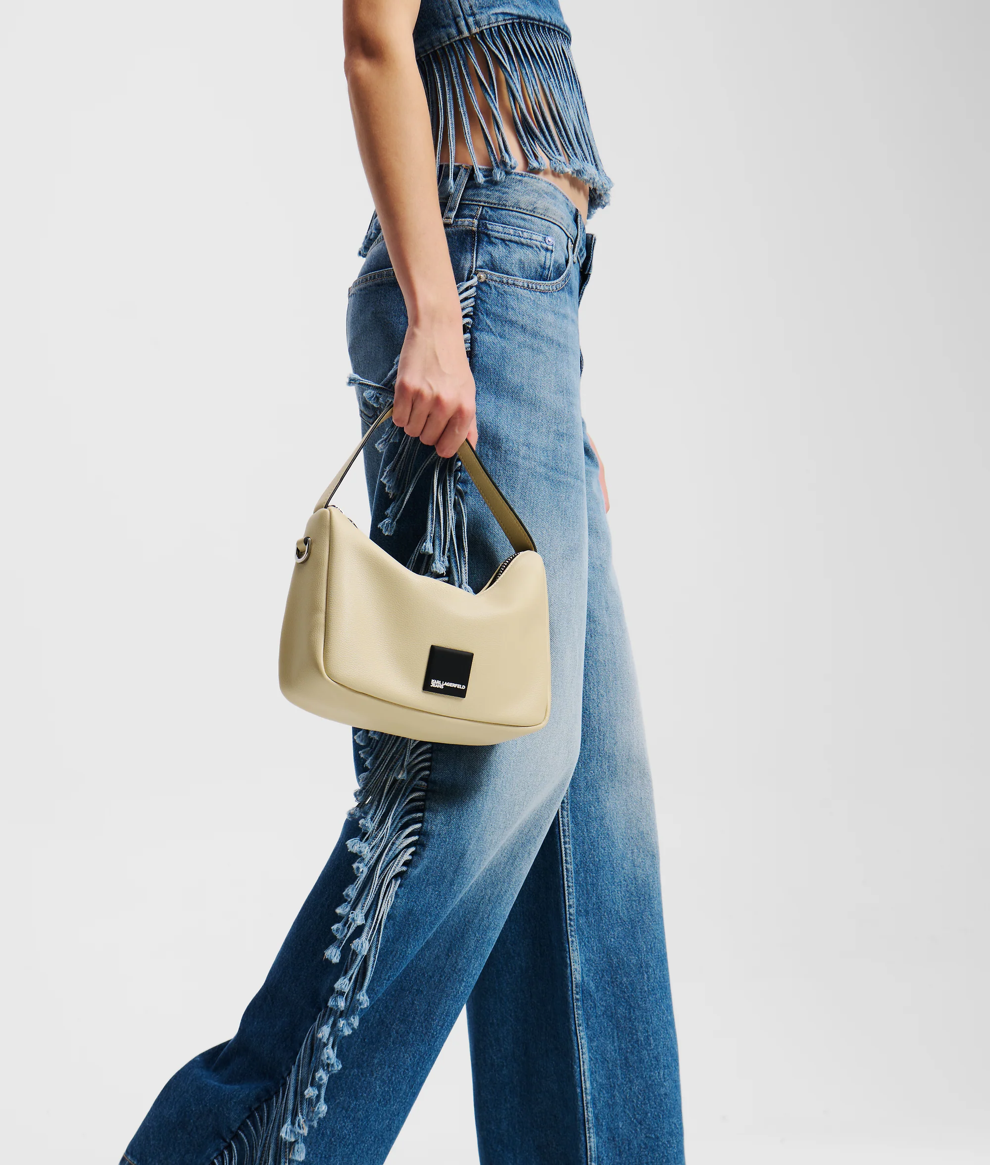 Mini sac besace avec logo encadré KLJ