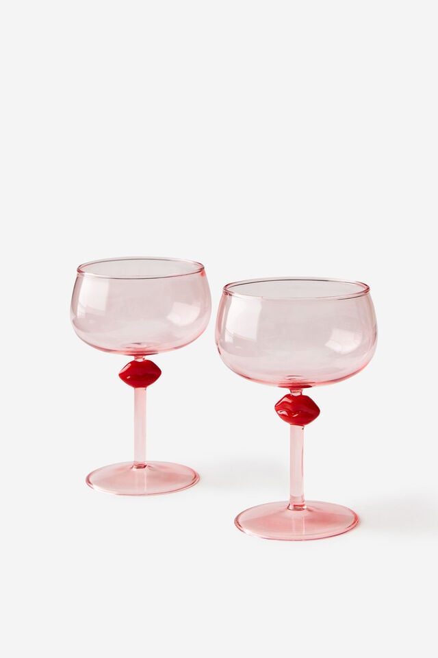 Novelty Cocktail Glass Set Of 2