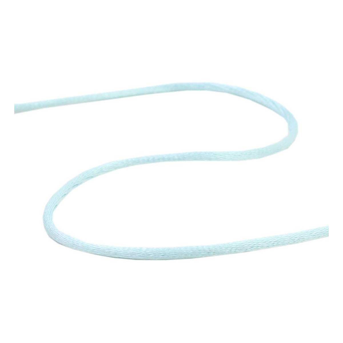 Bright Blue Ribbon Knot Cord 2mm x 10m