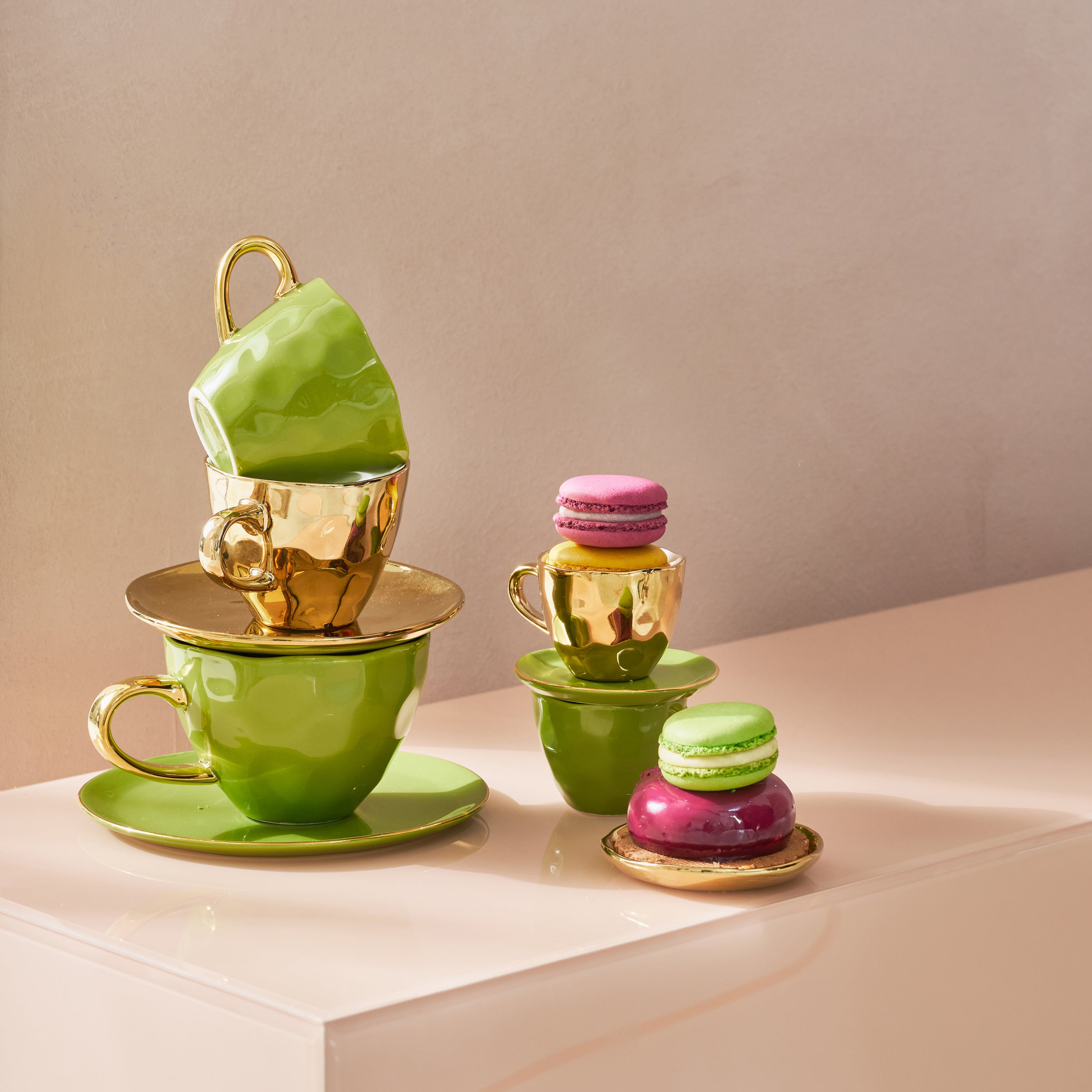 Urban Nature Culture Good Morning Kop Cappuccino/Thee en Bord Evergree