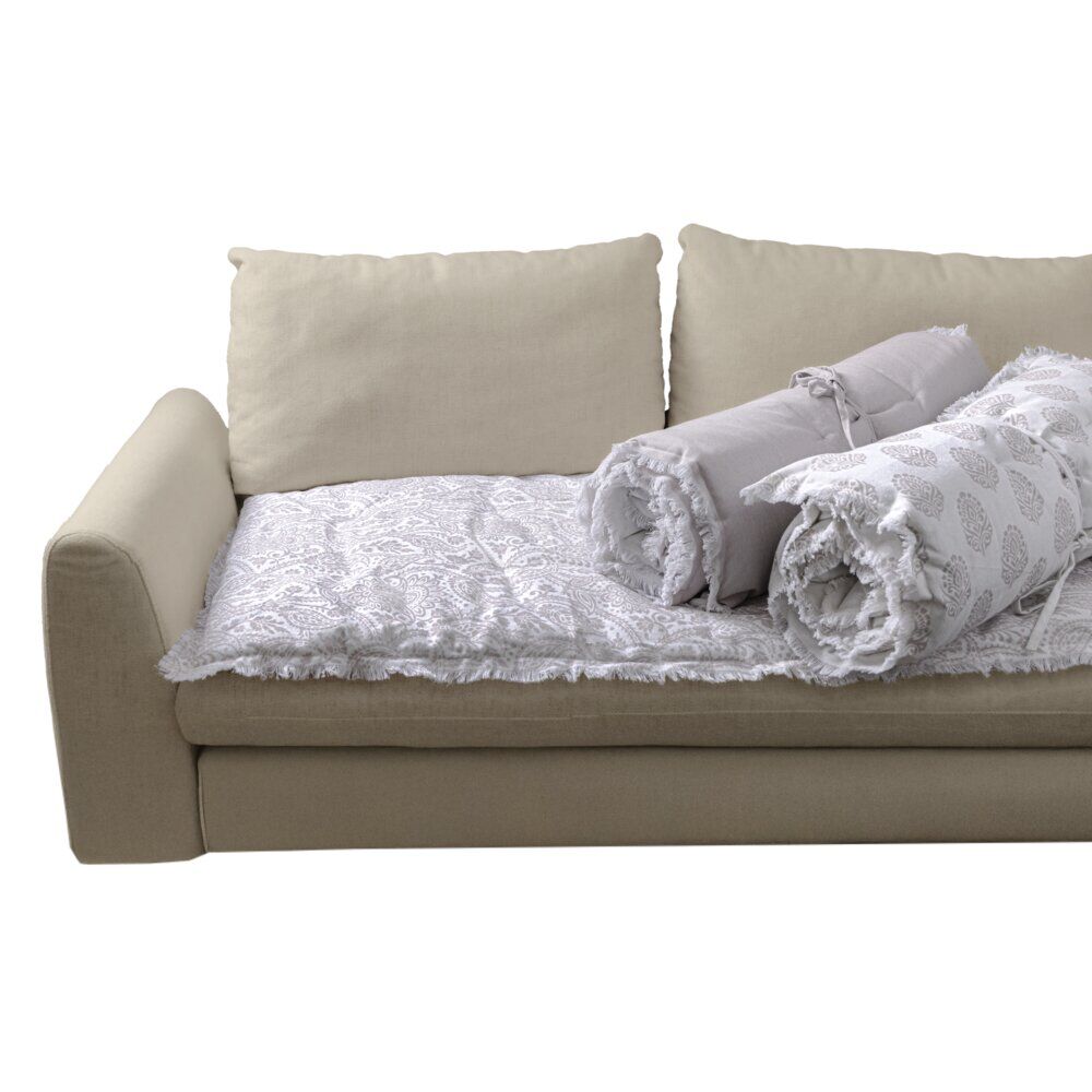 Matelas d'assise pour canapé avec motifs 60x180cm (3 modèles)