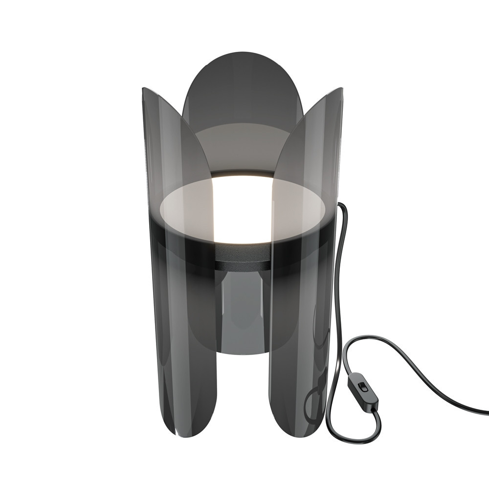 Lampa stołowaINSIGHT czarna LED 6W Ciepła biel wys:30cm Maytoni