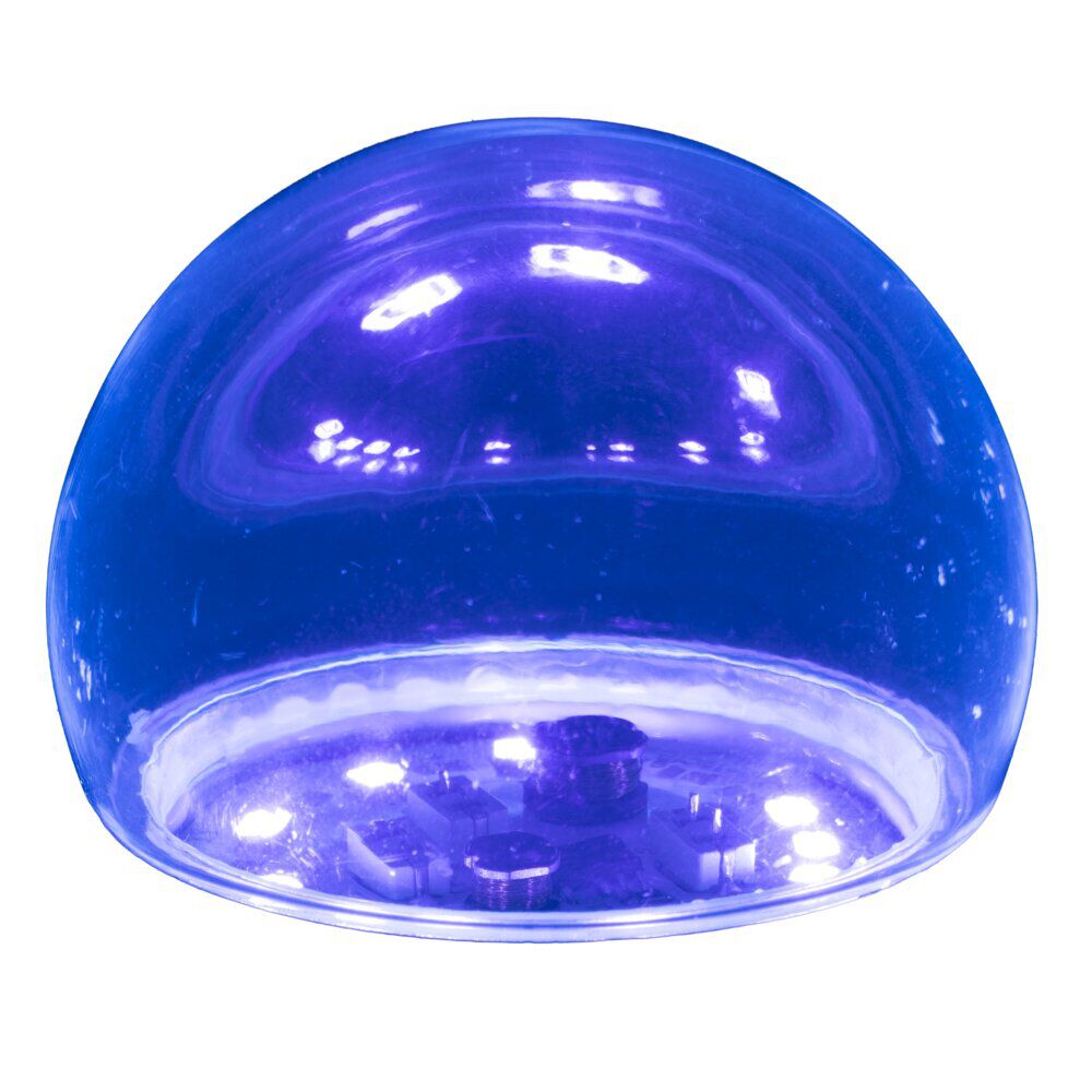 Ampoule UV Homday party 9,5W verre Ø6xH11cm