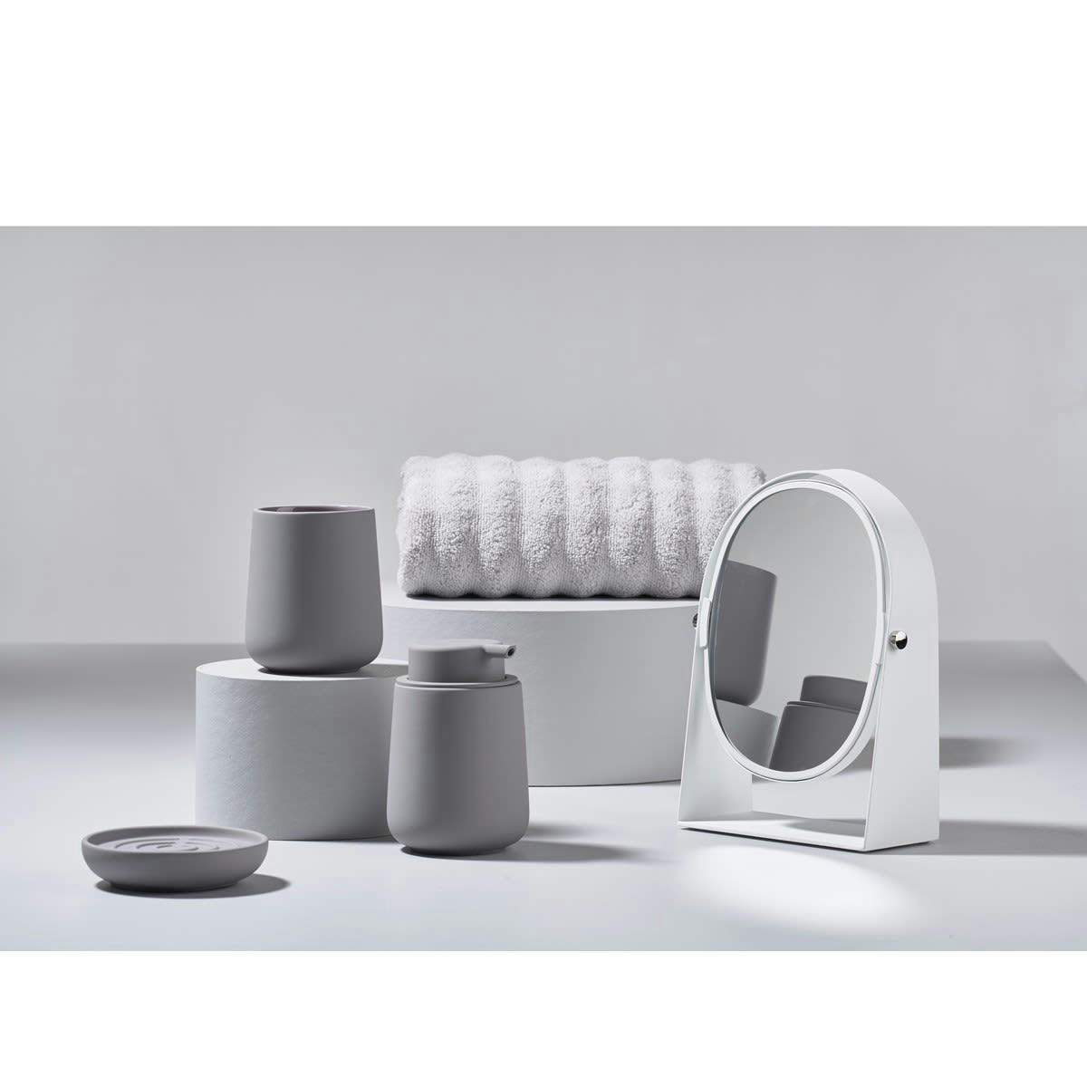 NOVA ONE - Distributeur de savon en argile gris