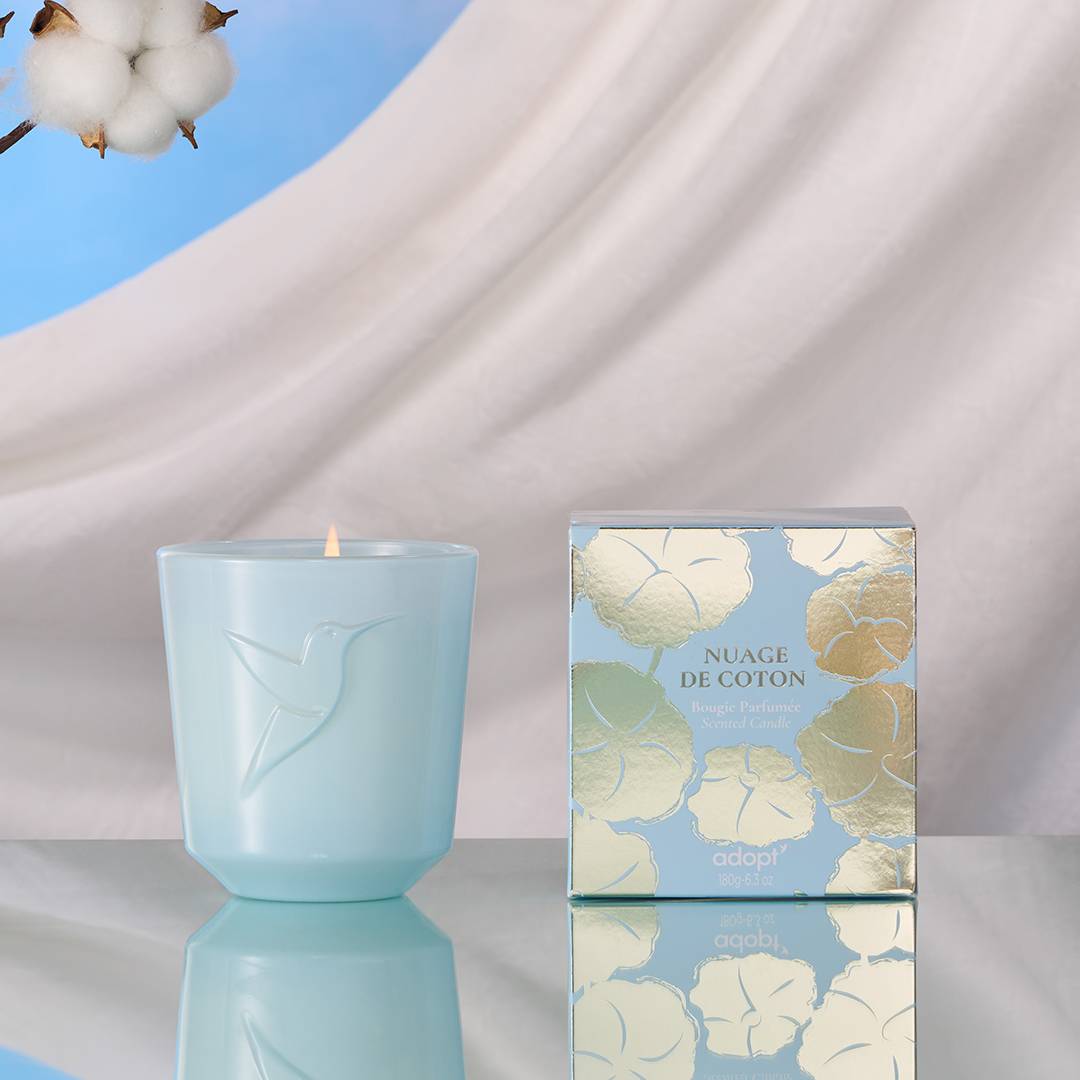Nuage de cotonBougie 180g