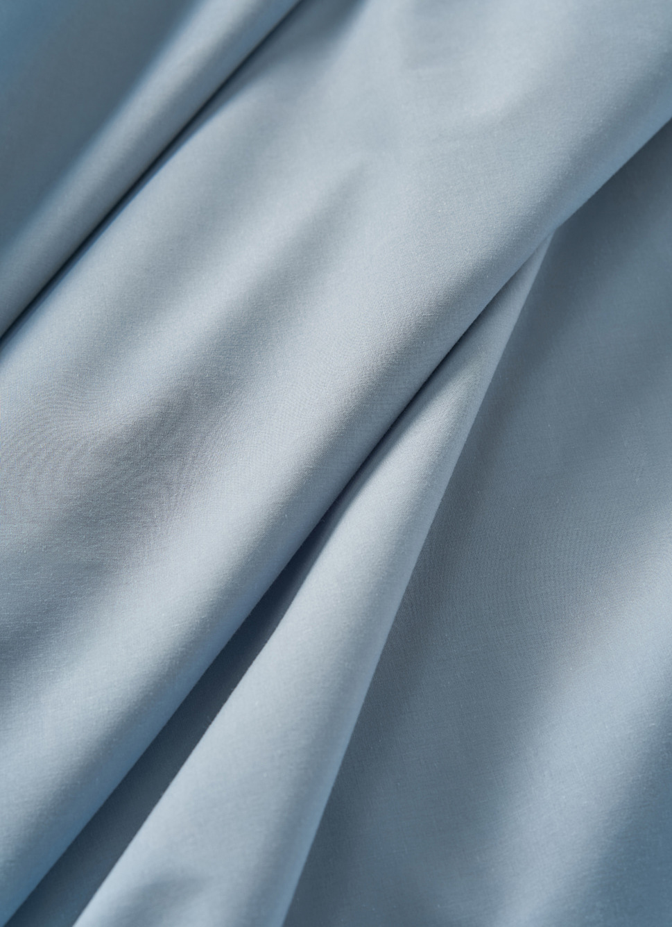 DRAP HOUSSE UNI EN PERCALE DE COTON ORAGE