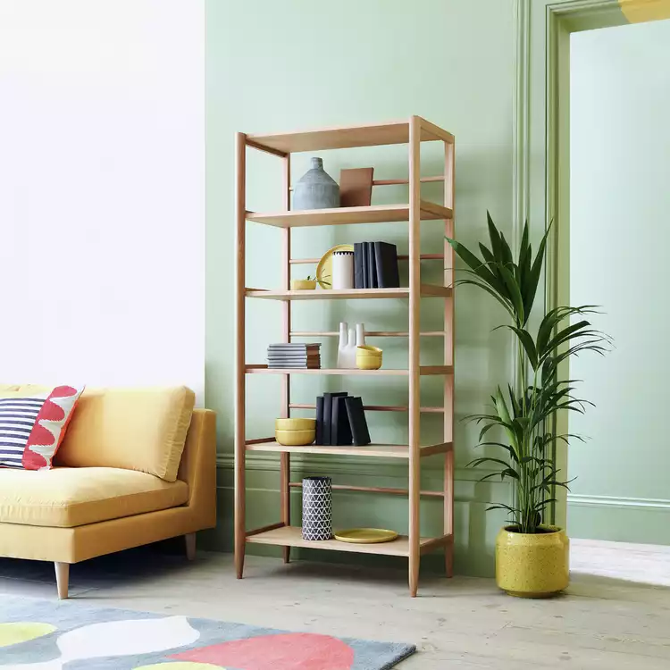 Habitat Cornelia Oak Veneer Bookcase