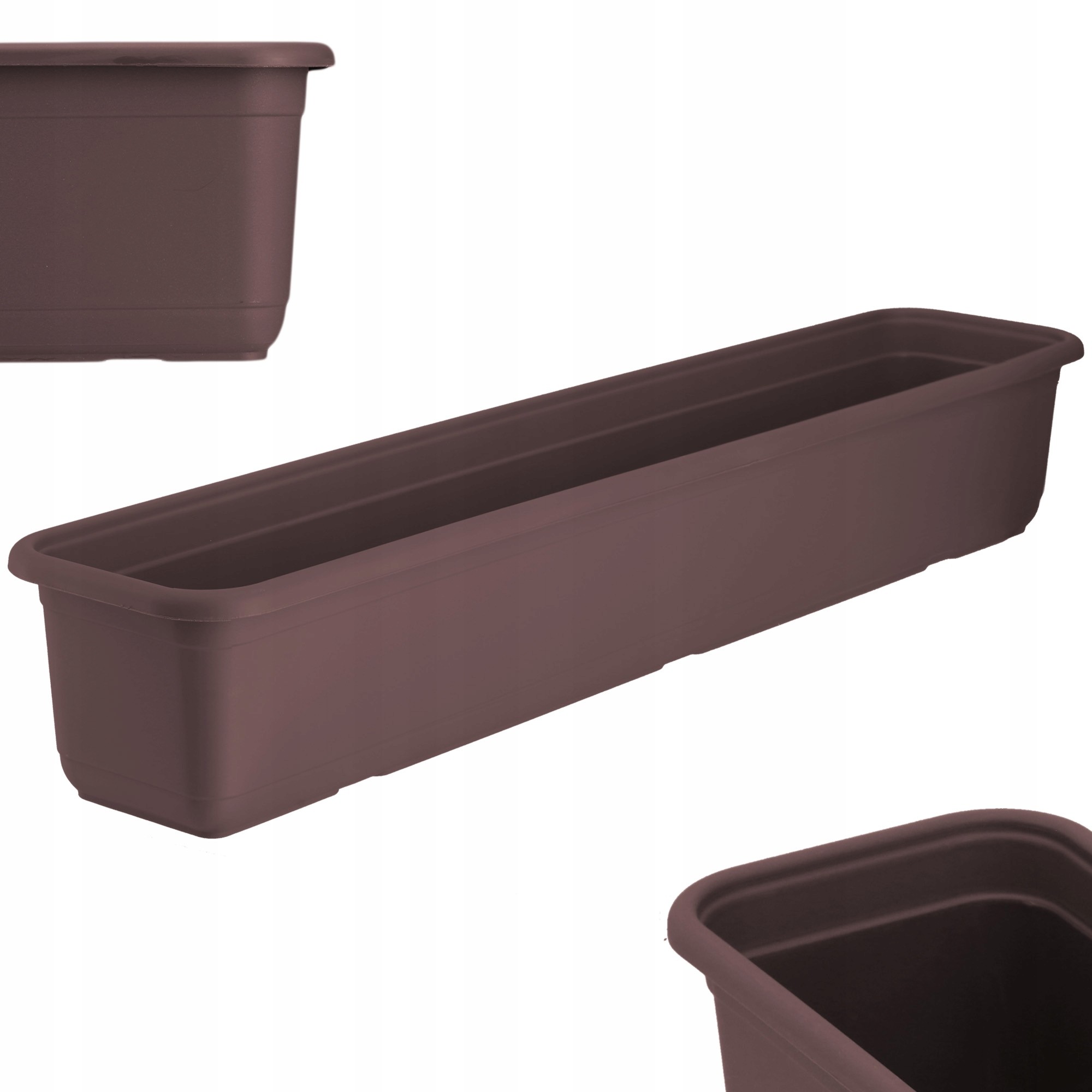 KADAX Skrzynka Balkonowa 80cm Doniczka Na Kwiaty