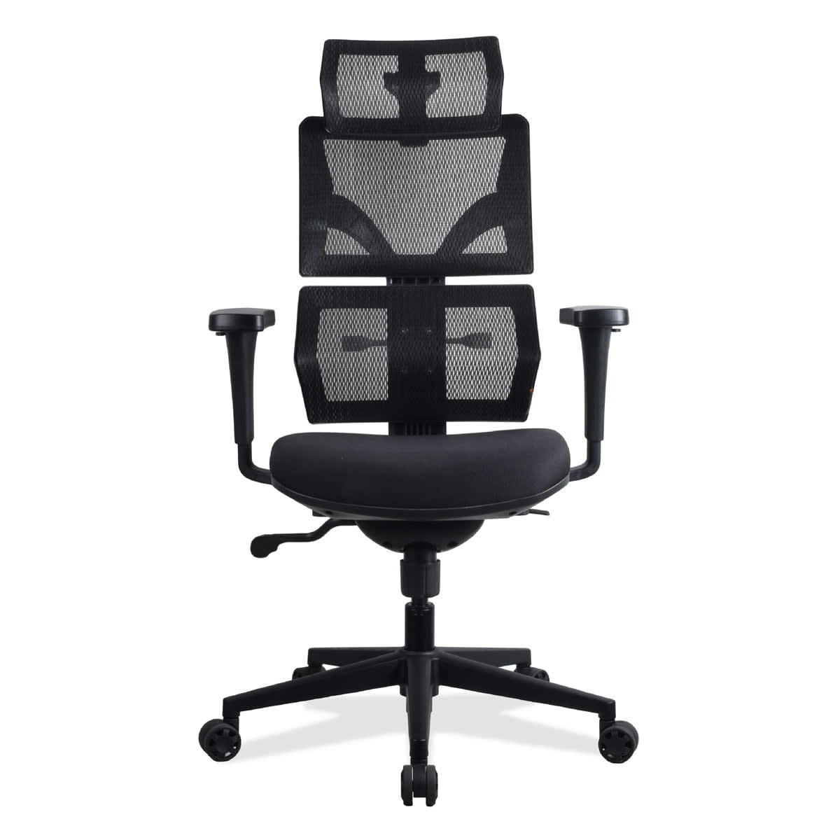 ELENA - Chaise ergonomique de bureau noire