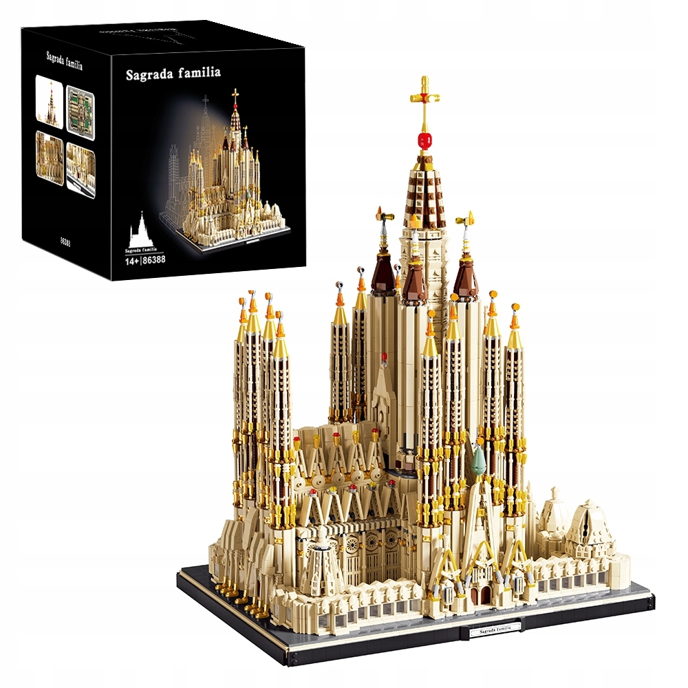 XINGBAO FL86388 Sagrada Familia 10328 elementów klocki konstrukcyjne jako prezent