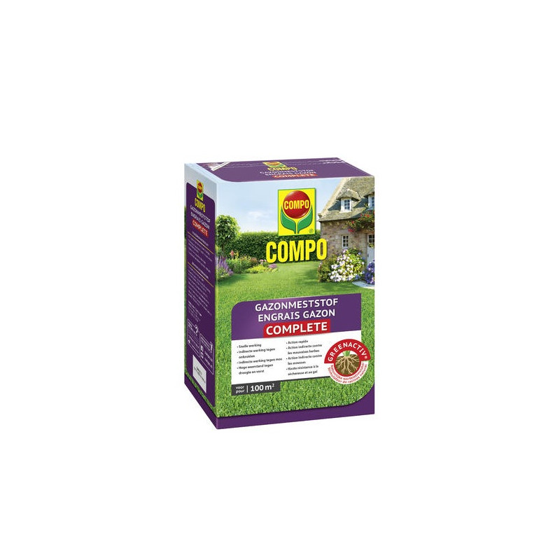 Engrais pour gazon Complète 4 kg COMPO