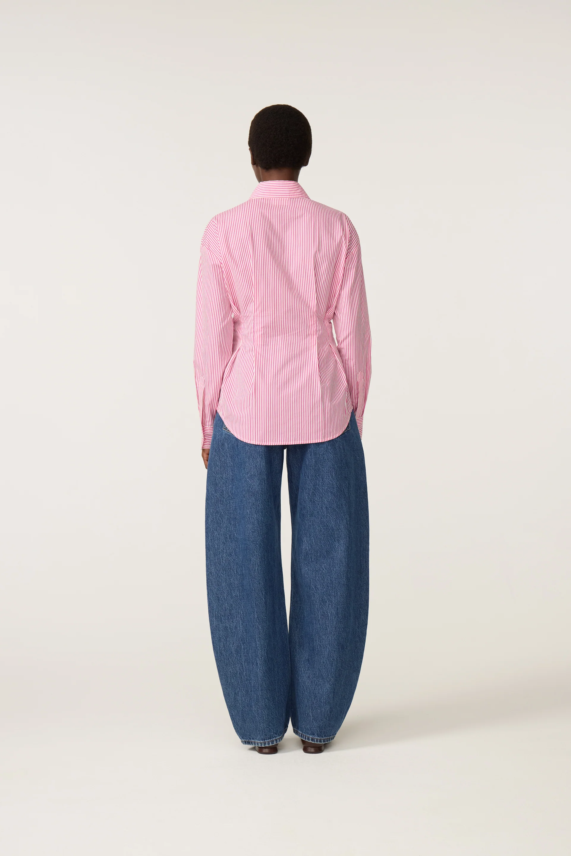 Irina Blouse | Pink/Cosy White