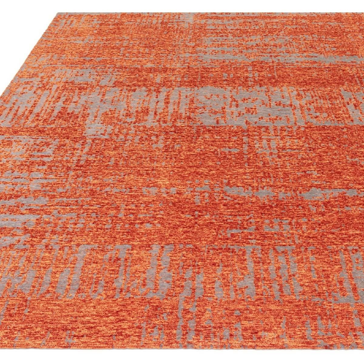 BAUS - Tapis de salon en polyester orange 120x170 cm