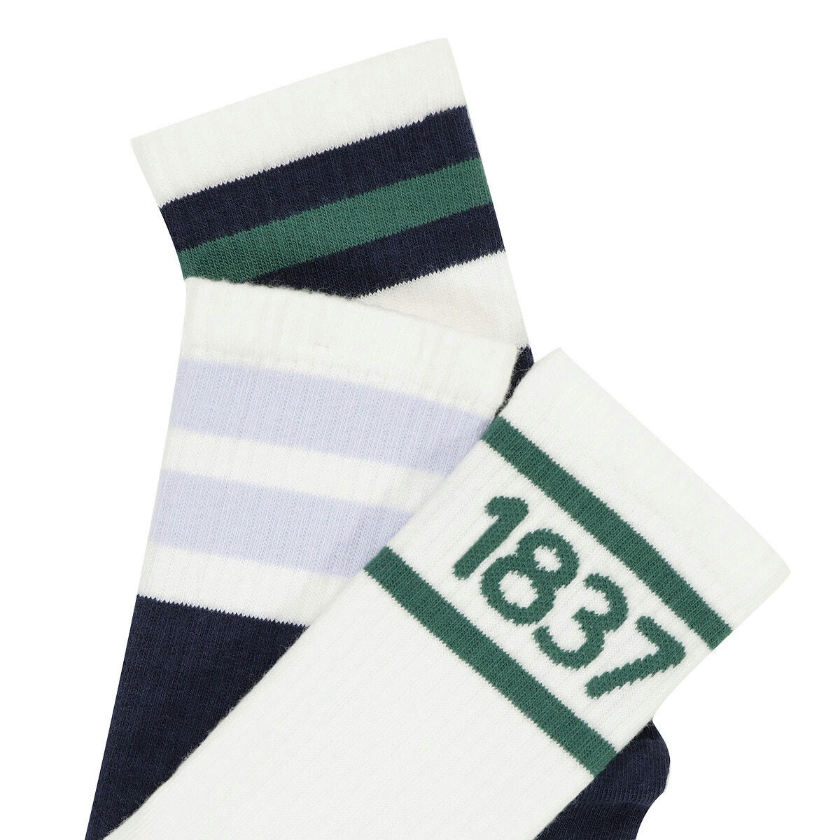 Lot de 3 paires de mi-chaussettes