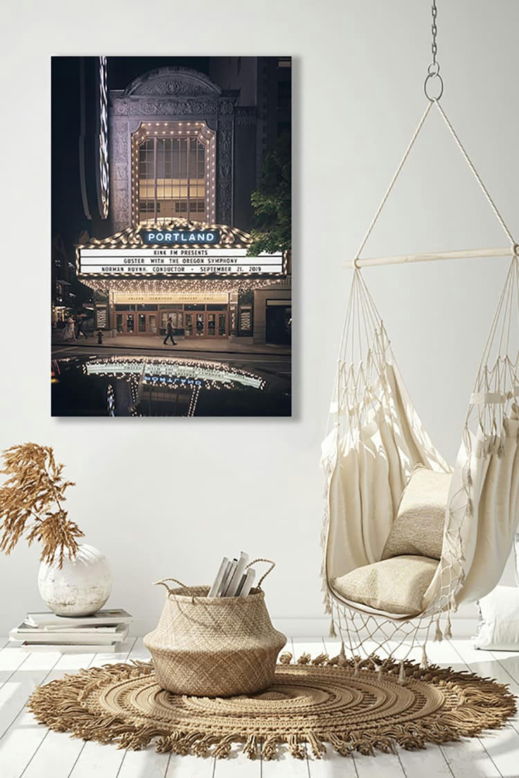 UN SOIR A PORTLAND - Photographie d'art de Romain Farge 60x90 cm sur alu