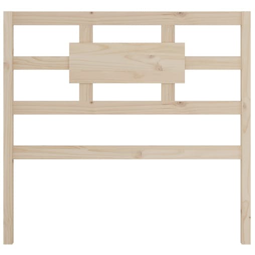 NNEVL Bed Headboard 95.5x4x100 cm Solid Wood Pine