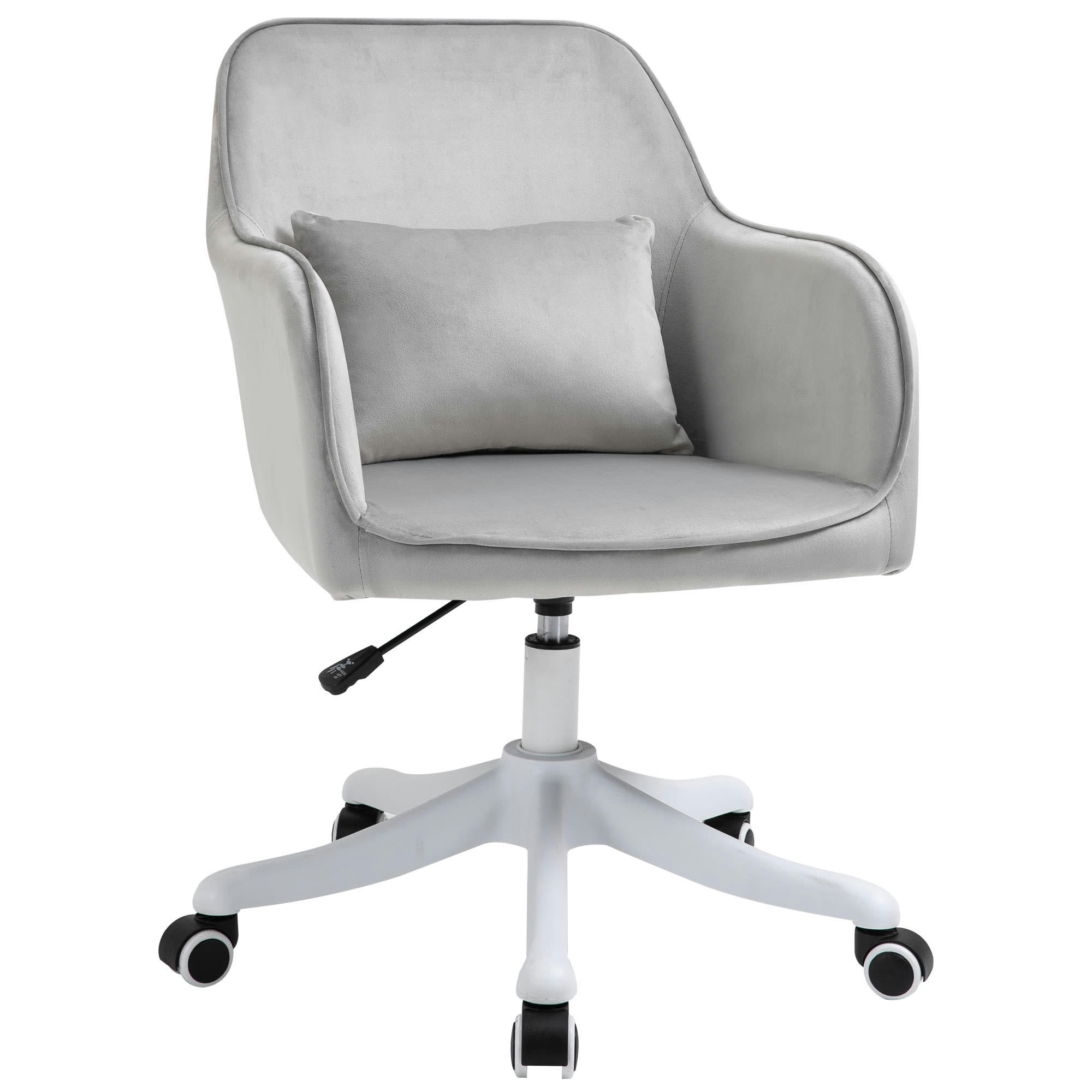 - Chaise de bureau massante velours