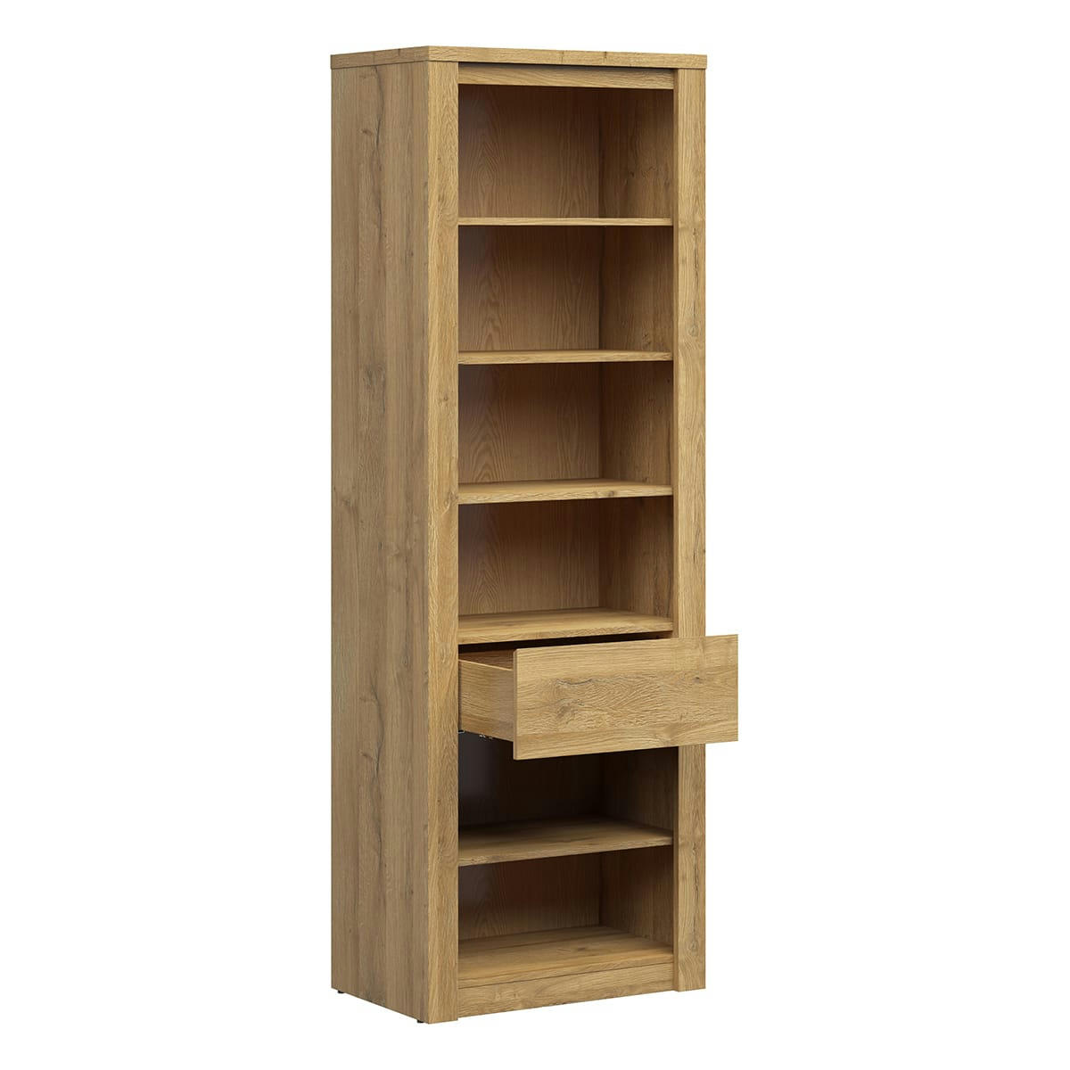 - Bibliothèque 1 tiroir naturel