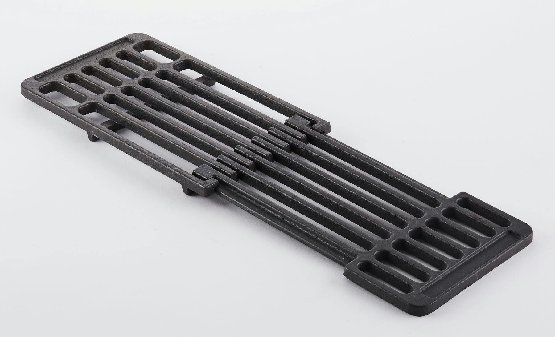 Universal Fit Porcelain Coated Cast Iron BBQ Grill Grate, 6-in