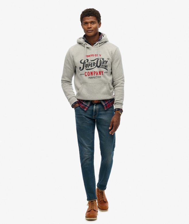 Perfect Fit Script Hoodie