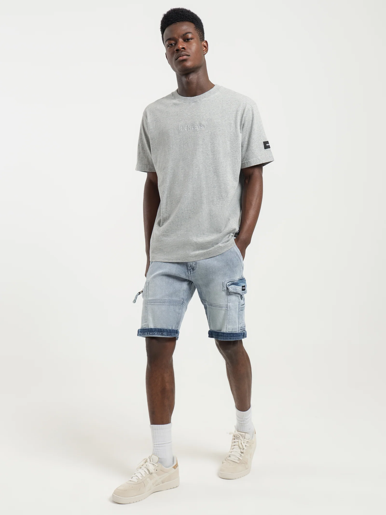 Lione Denim Shorts