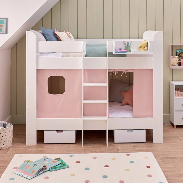 Great Little Trading Company Paddington Bunk Bed - Pink