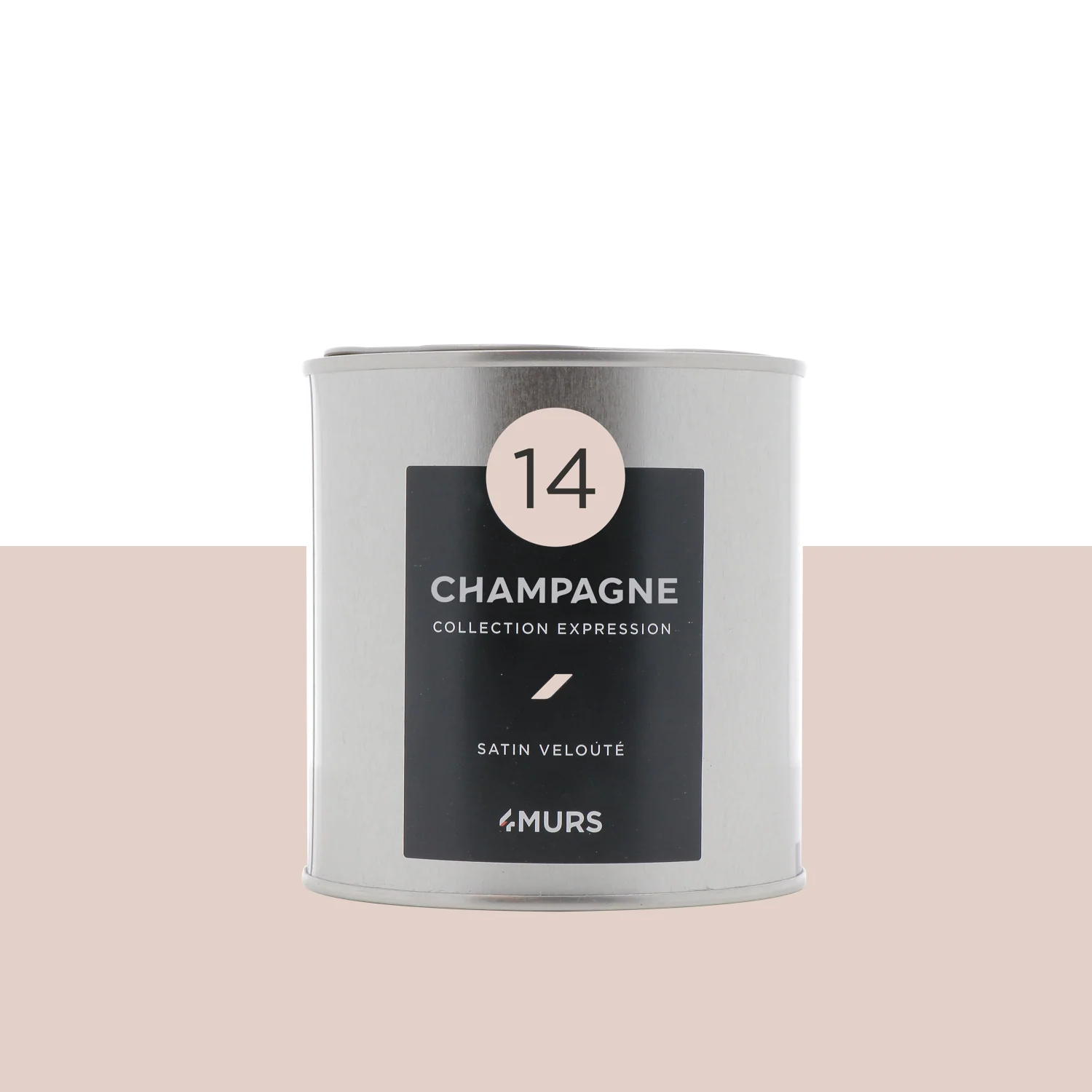 Expression Peinture Finition Peinture pink champagne Satiné 0,5 L