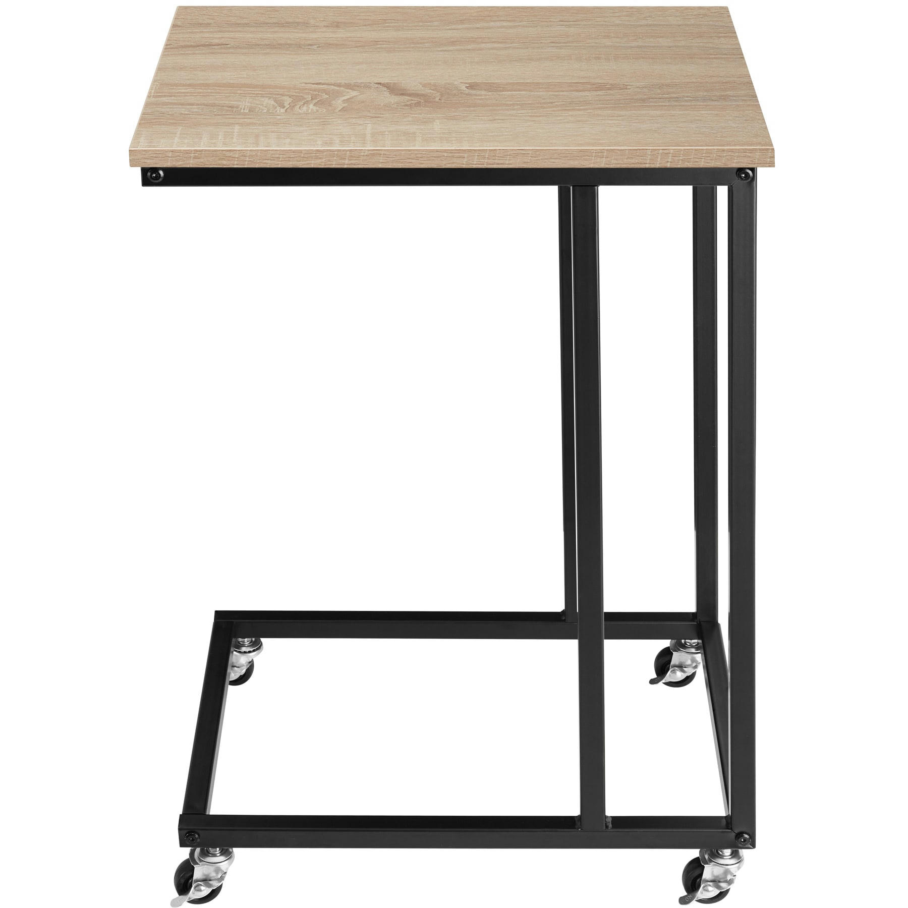- Table d'appoint Style industriel Bois clair industriel, Chêne Sonoma