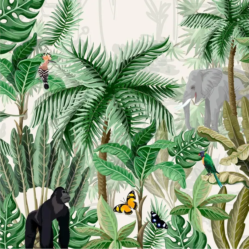 Serviette 20er-Set Rainforest