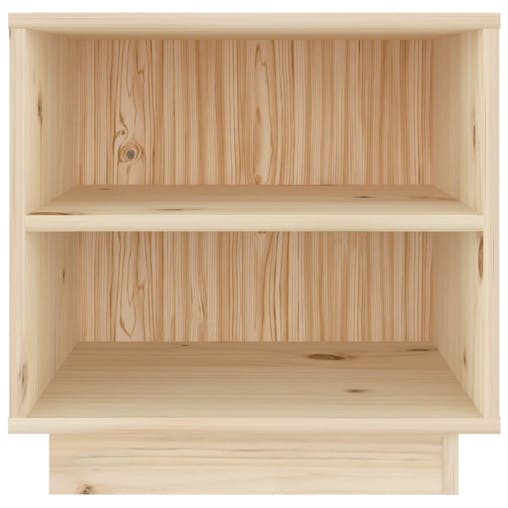 NNEVL Bedside Cabinets 2 pcs 40x34x40 cm Solid Wood Pine