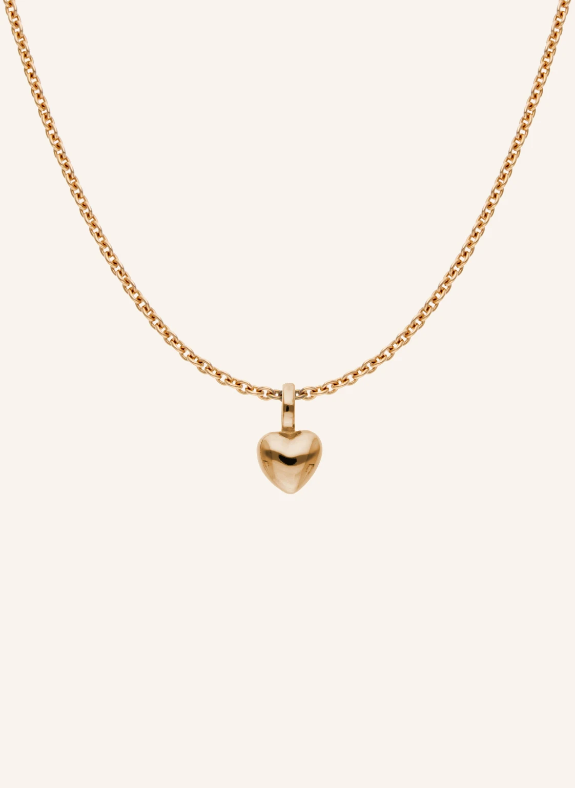 CADA Kette ROUND TINY HEART