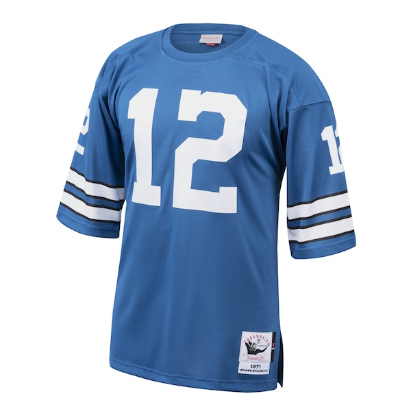 Roger Staubach Dallas Cowboys 1971 Authentic Throwback Retired Player Jersey - Royal