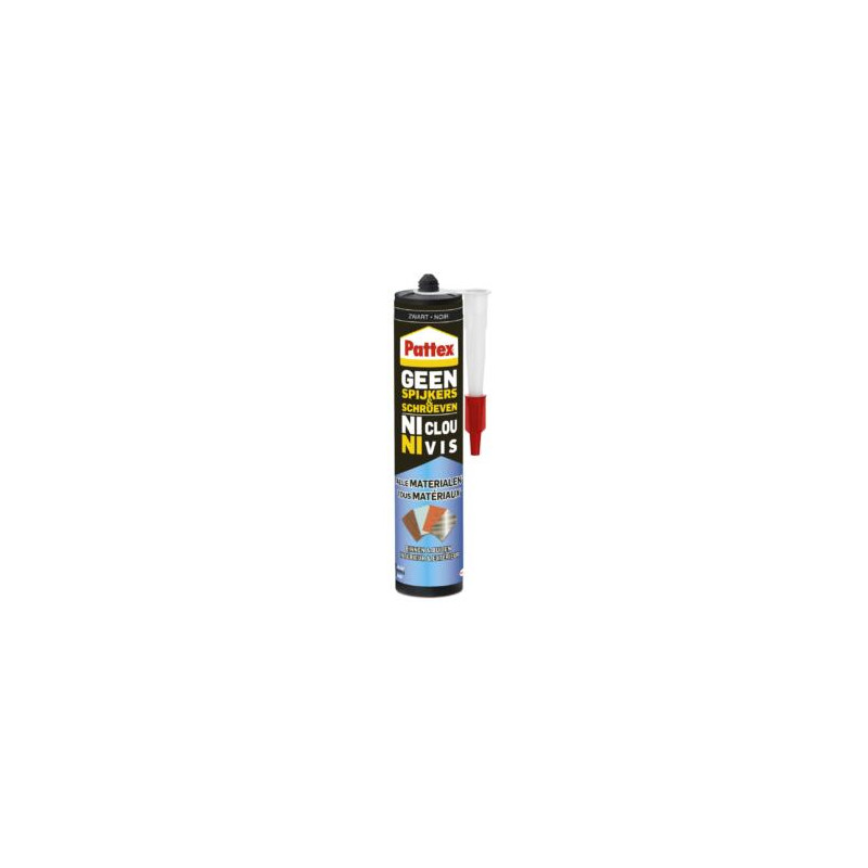 Colle Ni clou ni vis intérieur et extérieur noir 400 g PATTEX