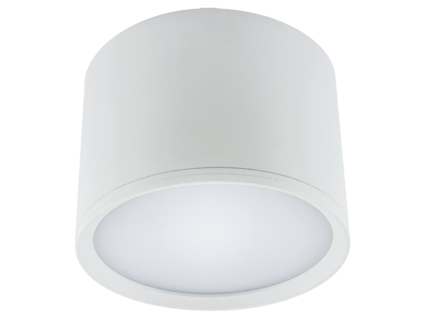 Lampa natynkowa Rolen LED aluminiowa biała
